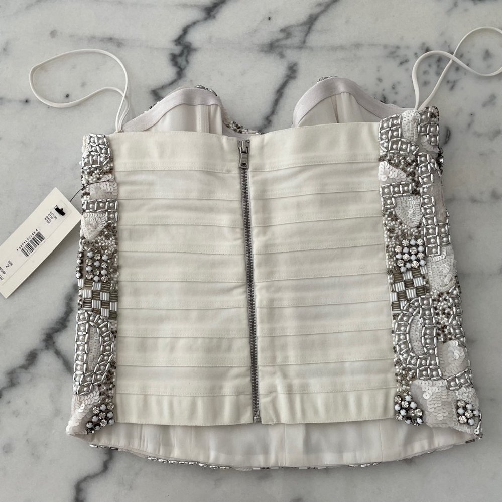 Alice + Olivia Embellished Bustier - Picture 15 of 16
